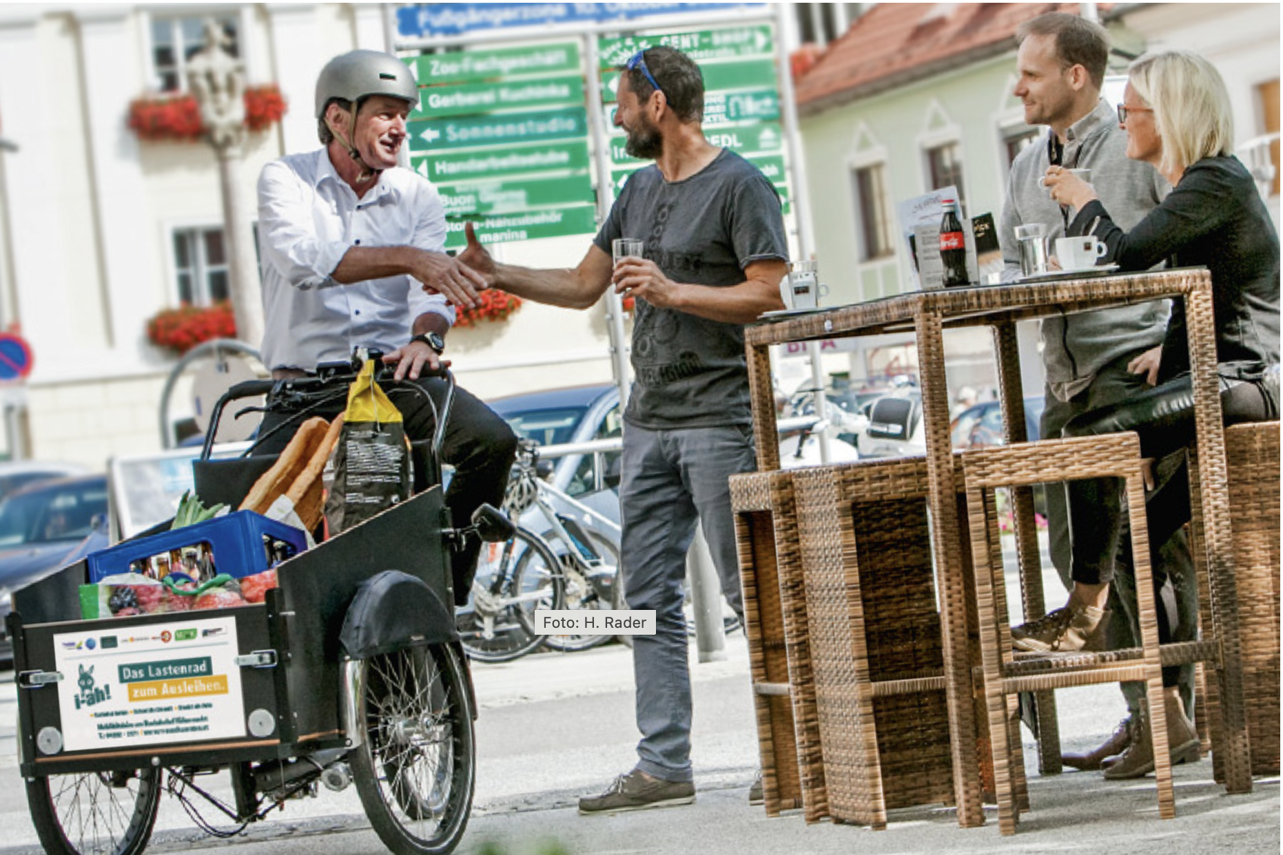Lastenrad "i-ah!" ausleihen